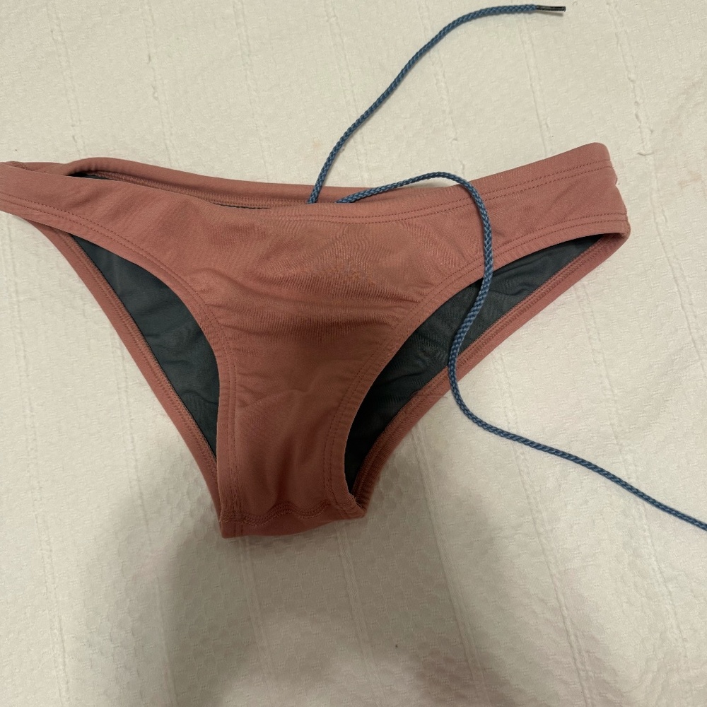Jolyn Andy style bikini bottoms - size XS- Light pink